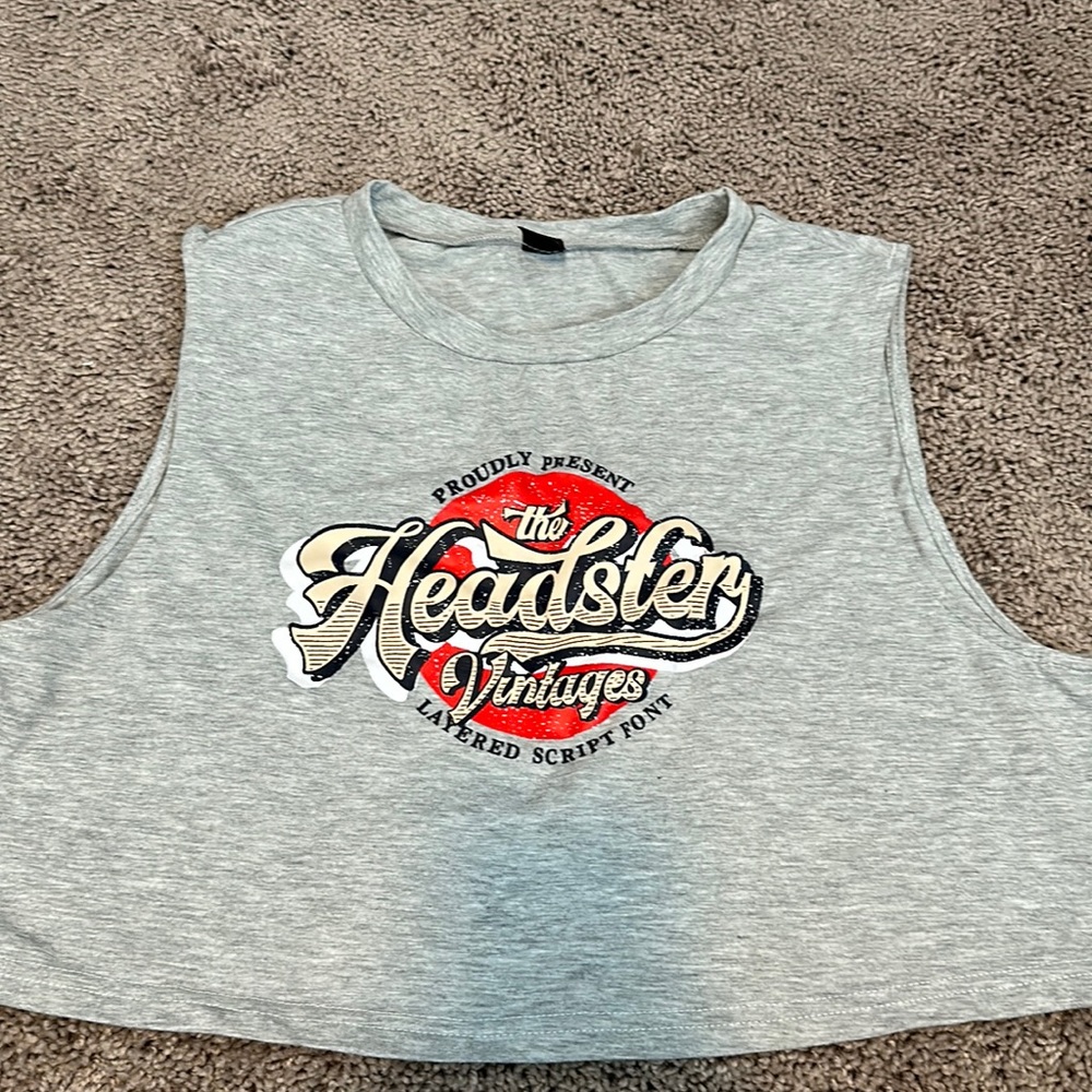 Crop tank top